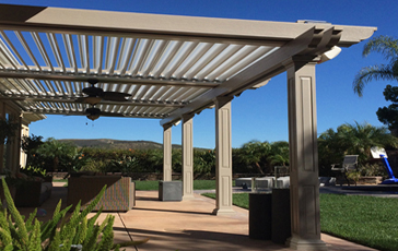 Open Roof Systm Retractable Awnings