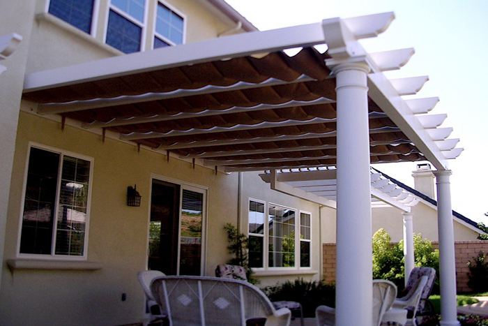 Slide on Wire Retractable Awnings