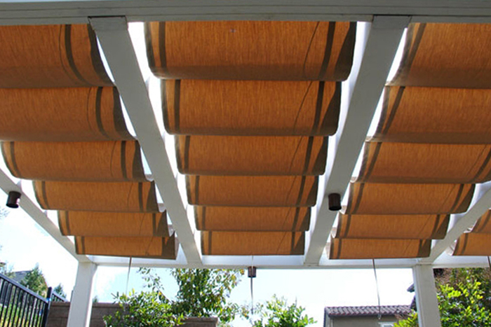 Slide on Wire Retractable Awnings