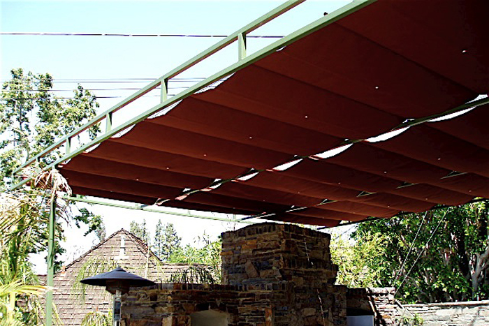 Slide on Wire Retractable Awnings