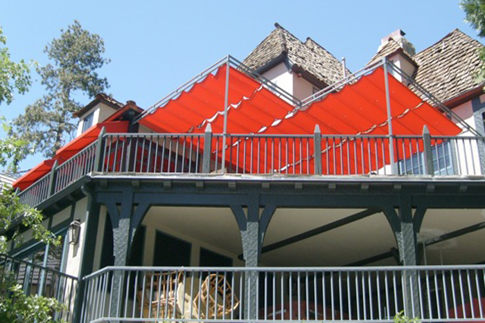 Slide on Wire Retractable Awnings