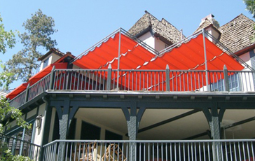 Slide on Wire Retractable Awning